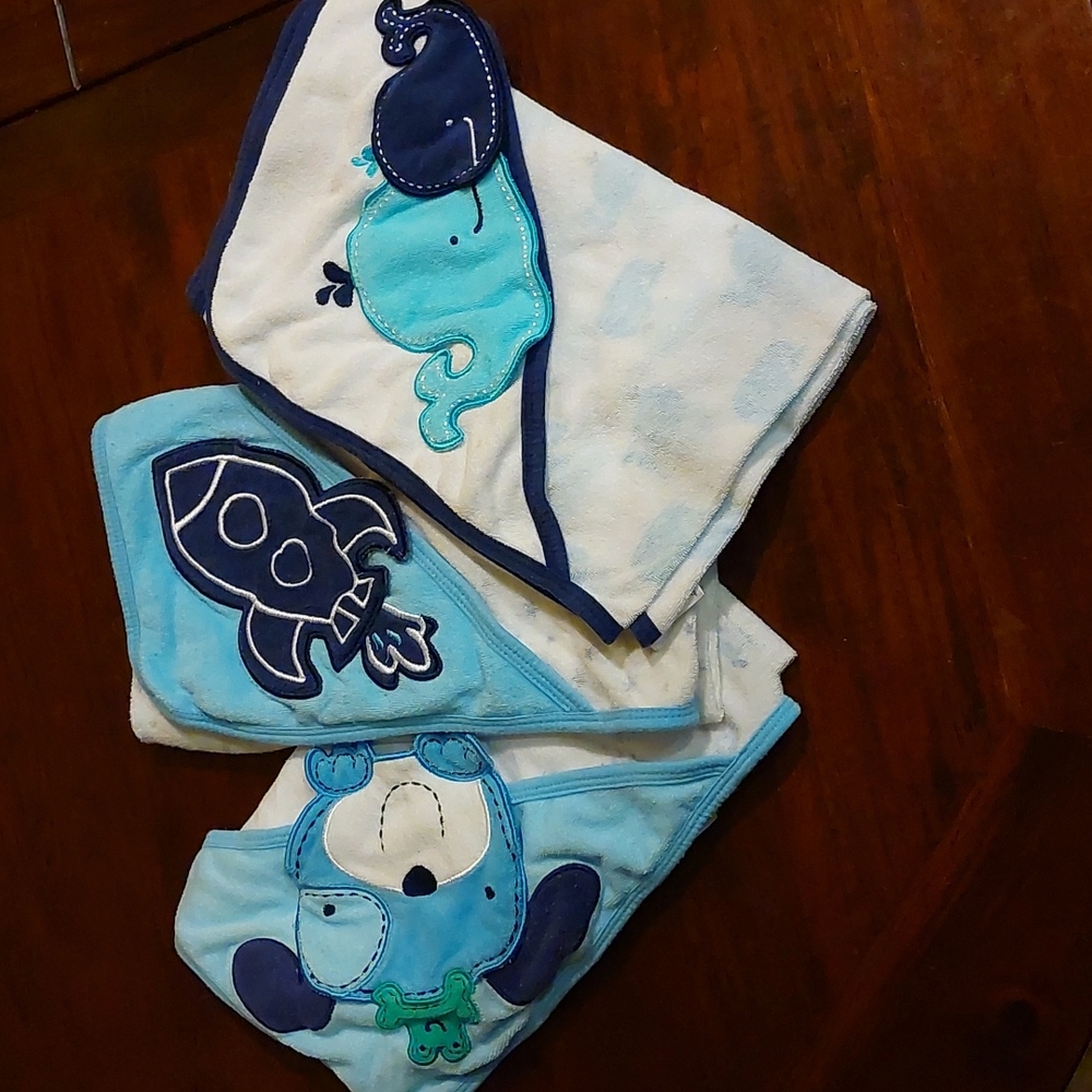 7 Hooded Baby Towels
